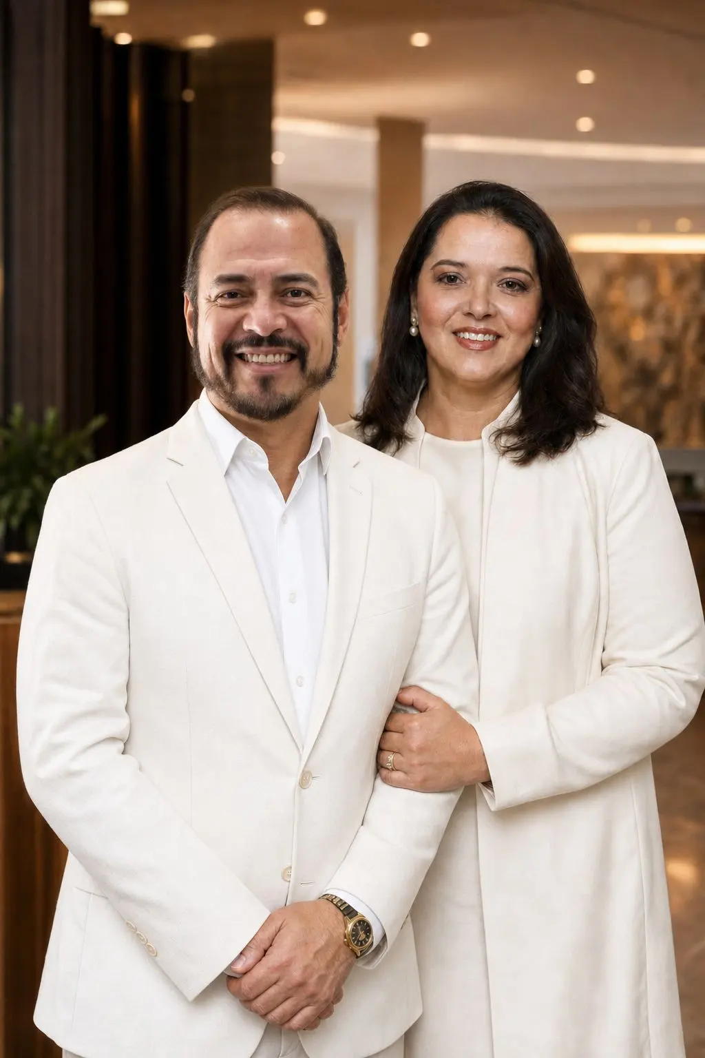 Ofir Peña y Tere Guillén